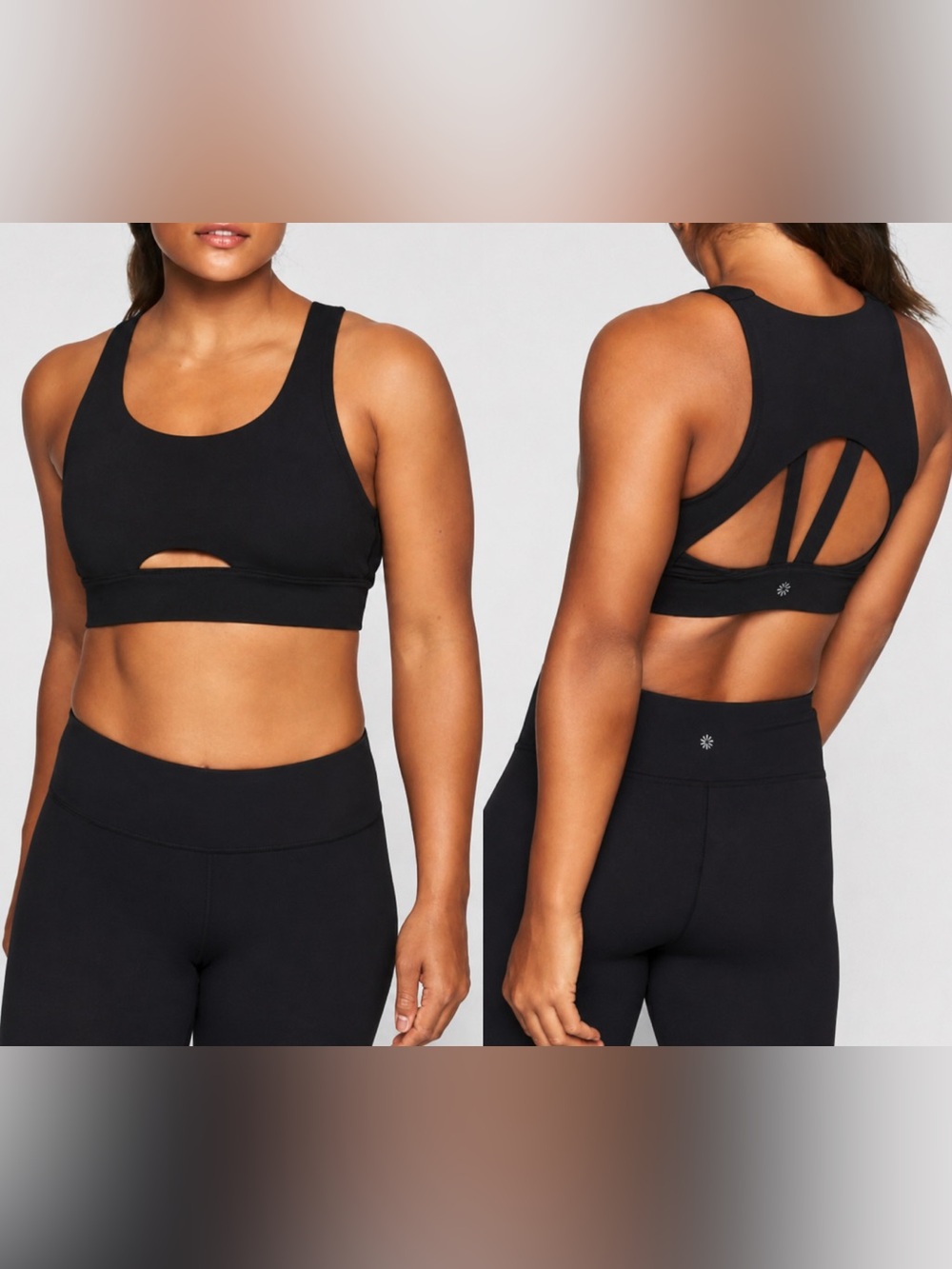 Athleta Zone Sports‎ Bra in Black.